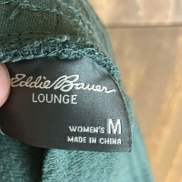 Eddie Bauer Womens Pants Green Jogger Athleisure Lounge Stretch Medium - Picture 4 of 11